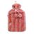 Large Cosy 2L Litre Rubber Hot Water Bottle with Faux Fluffy Cover Lilac