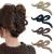4 pieces large hair clip with wave shape 13cm hair clips for thick hair slip-resistant hair jaw clips hair styling accessories for women girls
