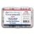 Americanails Pro-Series Zebra Fine 240 Grit Professional Sanding Bands for Acrylic Nail File Drill E-File Sanding Drill Bit Piece Set Nail Polishing and Filing Tools - 100 Count Fine 240 Grit Zebra