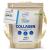 Collages powder - bioactive collagen hydrolysate peptides protein powder tasteless Wehle Sports Made in Germany Collagen Type 1 2 & 3 Lift Drink (500g (1 Pack)))