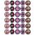 30 King Charles III Roayl Family Coronation Cupcake Toppers Edible Wafer Paper Fairy Cake Toppers Birthday Cakes Decorations