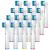 Replacement brush heads for oral B 16 pack of electrical toothbrush heads for oral b eb17-p precision clean brush heads Suitable for oral b per 1000/3000/5000 vitality smart genius series and more ... white 1 piece (16 pack)
