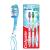 Colgate Max White Toothbrushes Teeth Whitening Toothbrush with Polishing Star Medium Toothbrush Assorted Designs Adult Toothbrush Multipack 3 Pack