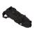 AGU Seat -Pack saddlebag bike 10l bike bag saddle for bike packing water -repellent reflective simple assembly 100% recycled polyester - black