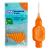 TePe Interdental Brush 0.45 mm Orange 8 pieces 8 count (Pack of 1) Orange (Size 1)