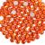 Beadsland 1440 pieces flat back rhinestones nail crystals rhinestones for nails orange ss16 (3.8- 4.0mm) orange ss16/1440pcs