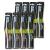 REACH Essential Care Interdental Firm Toothbrush Single Pack x 8 Full Head Hard Bristle Manual Toothbrushes Variety Colors Multipack Daily Oral Enamel Dental Care Firm 8 Count (Pack of 1)