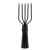 Eagle Claw AFROG5 Frog Spear, Tempered Steel , Black