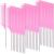 30 Pieces Parting Comb for Braids Hair Rat Tail Comb Steel Pin Rat Tail Carbon Fiber Heat Resistant Teasing Combs with Stainless Steel Pintail (Pink) 30 Count (Pack of 1) Pink