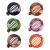 6pcs 2.5 Banana Hair Clips Hair Combs Round Pins Clip Ponytail Holder Hair Accessories Fish Grips for Women Girls