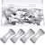 Bandage Wrap Clips Aluminum Bandage Clips Bandage Pins Bandage Clips Bandage Metal Clips Replaceable Wrap Fastener Clips for Elastic Bandage  Crepe Bandages  Secure Fastener Bandage (50)