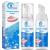 Aligner Cleaner 2 Pack Denture Cleaner and Whitener Paste Foam Perfect for Sports Mouth Guard and Denture Fast-Acting Alternative to Retainer Cleaner Tablets Whitens Teeth and Fights Bad Breath
