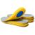 XINIFOOT 3 Pairs Elastic Shock Absorbing Shoe Insoles Breathable Honeycomb Sneaker Inserts Sports Shoe Insole Replacement Insoles for Men Ad245 Men Us(8-12)