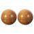 Heallily 2 Pieces Qi Gong Balls Wood Baoding Ball Meditation Balles Qigong Ball Massage Ball Massage Ball Hand Massage Ball Chinese Health Exercise Balls For Relaxation Hand Therapy
