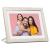 Dragon Touch Digital Picture Frame WiFi 10 inch IPS Touch Screen HD Display, 16GB Storage, Auto-Rotate, Share Photos via App, Email, Cloud - Classic 10 White