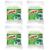 Libman Tornado Spin Mop Refills-Case of 4-Microfiber Head Easy to Replace Machine Washable Green & White 4 Each