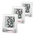 ThermoPro TP49W-3 Digital Mini Thermo-Hygrometer Thermometer Inside room thermometer 3 temperature and air humidity measuring device with smiley indicator