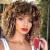 Porsmeer curly afro wig ombre blonde natural art hair with pony for women shoulder length afro kinky curly bob wig volume for black women 14 inch black mix blond t1b/27a##