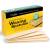 Mylee Premium Salon Quality Disposable Wooden Spatulas for Waxing Pack of 100 Hygenic and Suitable for Warm and Hot Waxes
