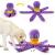 TOTARK Snuffle Toys for Medium Large Dogs Interactive Octopus Toys for Boredom Dog Games Brain Stimulating Toys Squeaky Dog Treat Puzzle Toys for Foraging Instinct Training Slow Feeding