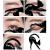 Cat Eyeliner stencil for eye shadow contour (set of 2) for flawless smokey eyes and cat eyes