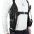 LUITON Radio Shoulder Harness Holster Chest Holder Universal Vest Rig for Police Firefighter Two Way Radio Search Rescue Essentials BLACK-1P