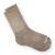 Ecosox Bamboo Viscose Diabetic Non-Binding Crew Socks for Men & Women | Integrated Smooth Toe. Pillow Cushioning. Improve Foot Circulation (Large - Tan) 910-4