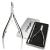 LePinko Salon-Quality Cuticle Trimmer with Cuticle Pusher, Super Labor-saving Cuticle Cutter, Sharp Cuticle Clippers for Manicurist, Professional Pedicure Manicure Nail Care Tool, 5mm Jaw + Slant Head Tool