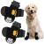 2 Pairs Anti Slip Dog Socks Paws Stop Licking Dog Grip Socks Pet Paw Protector Dog Boots Dog Claw Socks Dog Shoes Dog Slippers with Adjustable Strap for Puppy Dog Indoor Outdoor Hardwood Floor Walking M
