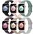 6 Pack Sport Bands Compatible with Apple Watch Band 38mm 40mm 41mm 42mm 44mm 45mm 49mm Soft Silicone Waterproof Strap Compatible with iWatch Apple Watch Series Ultra 8 7 6 5 4 3 2 1 SE Women Men Black/Pink Sand/Stone/Gray/Cactus/Dark Cherry 38/40/41 mm