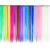 30 pieces of party highlights colorful clip in synthetic hair extensions 21.6 inch long heat -resistant synthetic hair extensions in several colors (style A) 30 pieces multi -color straight