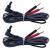 Med-Fit TENS Leads Pack of Two Flexible TENS Cables with 2mm pin connectors