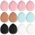 bAnpinSH Finger Puff  12 Pcs Mini Makeup Puff Suitable For Foundation  Concealer  Eye Shadow Beauty Makeup Tools (5 Color 1 Set)