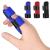 Altcompluser 3 pieces finger rail rail finger finger rail middle finger Small finger stabilizer finger support finger orthosis for broken arthritis or tendinitis (black/blue/red)
