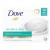 Dove Beauty Bar More Moisturizing Than Bar Soap for Softer Skin Fragrance-Free Hypoallergenic Beauty Bar Sensitive Skin With Gentle Cleanser 3.75 oz 14 Bars
