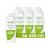 Simple Kind to Skin Refreshing Shower Gel body wash with cucumber extract for sensitive skin 6x 450 ml