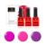 BLUESKY Gel Nail Polish Set Party Pinks. Blackcurrant Neon13 Lollipop 63909 Cherise Neon06. 3 X 5Ml. Pink Purple Bright (Requires Curing Under Uv/Led Lamp) Party Pinks 15 ml (Pack of 1)