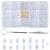 150 pairs glasses nasal pads soft pvc nose pads non -slip nose pads nose pads screw system glasses pads click system push in nasal pads for glasses sunglasses transparent 15 styles