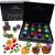 Hallinger's classic tea set - 12 varieties tea gift set with organizer vegan & gluten -free in screw glasses (set) - Mother's Day gift & gift ideas for Father's Day |General congratulations new to 12 tea classic