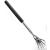 RASCADY 1x telescopic back scratch - back crawler - pull -out scratch for the head and back scratch -hand back massage 58cm range - bone hand - black