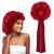 Abeillo Silk Sleep Bonnets for Women 1PC Adjustable Satin Night Sleeping Cap Soft Elastic Band Silk Bonnets for Sleeping Hair Bonnet with Tie Band for Curly Hair Braid Women (Wine Red)