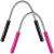 2 Pieces Facial Hair Remover Spring Eyebrow Face Epilator Threading Tool Remove Hair from Upper Lip Chin Cheeks and Neck for Women Girls or Men (Black Rose Red)