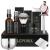 Shaving Kit for Men Includes Sandalwood Shaving Cream Mens After Shave Balm Pre-Shave Oil Shaving Brush and Bowl Beard Bib Aftershave Gift Set for Men Boyfriend Stocking Fillers