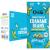 The Only Bean Crunchy Dry Roasted Edamame Snacks (Sea Salt), Keto Snack Food, High Protein (11g) Healthy Snacks, Asian Japanese Snack Gluten Free Lunch Vegan Food 100 Calorie Snack Pack, 0.9oz 10 Pack #1 Sea Salt 0.9 Ounce (Pack of 10)