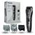 Panasonic ER-GB80-H503 beard hair and body cutters for men portable wireless waterproof trimmer 39 lengths 3 attachments precision trimmer wireless & wireless dark silver single
