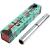 ChicWrap BBQ Tools Foil Dispenser with 12" x 30' Roll of Professional Aluminum Foil - Reusable Dispenser with Slide Cutter Silver