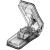 Pill Cutter for Small Pills, Tablet Splitter with Blade Guard, Safety Medicine Slicer, Medication Vitamin Divider Cutting Drugs (Grey)
