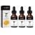 3Pcs EELHOE Eternity Vitamin C Serum  Collagen Boost Anti Aging Serum Vitamin C  Vitamin C Serum for Face Dark Spots  Vitamin C Serum for Face with Hyaluronic Acid.