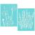 Dandelion and Lavender Silk Screen Stencils  DIY Reusable Flower Mesh Adhesive Stencil for Painting  Paint Stencils for Crafts Art  Floral Dandelion/Lavender 6x8