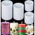Cylinder Candle Molds for Candle Making  4in & 3in & 2in Silicone Candle Mold Pillar Epoxy Resin Casting Molds for DIY Crafts  Wax Candle Making  Soaps (4 Sizes)